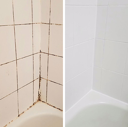 Tile and Grout Cleaners: Professionals in Hard Surface Restoration Revamp a  Dingy Shower in Wellesley