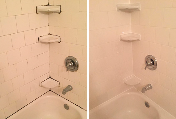 Caulking Services Before and After