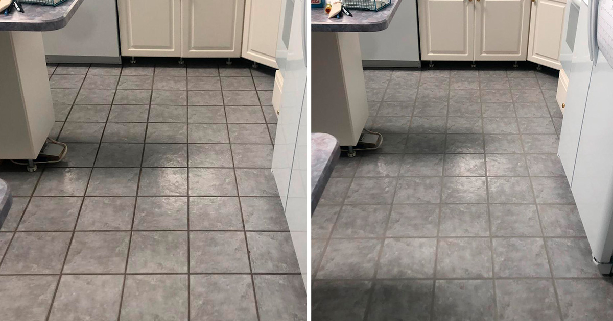 The Grout Lines on This Floor in Savannah Have a New Color Thanks to