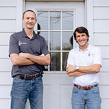 Scott Odom and Dan Lundstedt Co-Owner Of Sir Grout of the Lowcountry