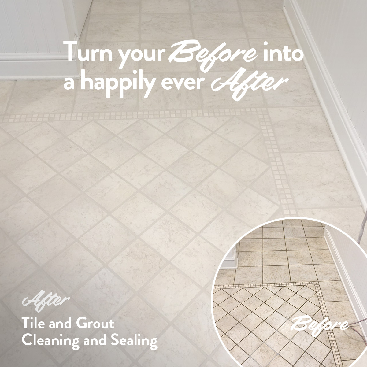 Tile and Grout Cleaning and Sealing